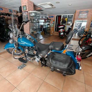 Harley Davidson Heritage Softail Azul 28.800 km