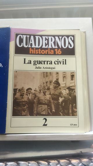 Revistas Cuadernos Historia 16 , Tomo 1o con tapas