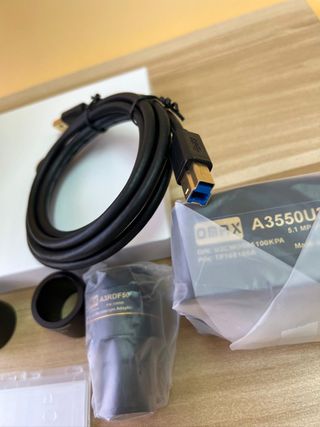 Cámara Microscopio Omax A3550U3 5.1MP