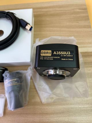 Cámara Microscopio Omax A3550U3 5.1MP