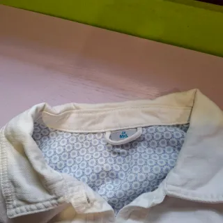 Chaqueta vaquera blanca