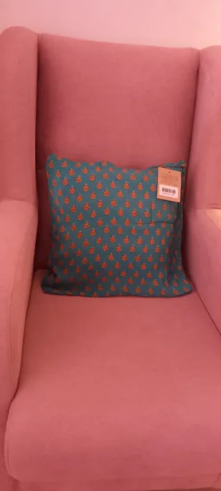 1 Funda de cojín seda.EnvioGratis.