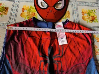Disfraz Spiderman y máscara 3-6 años