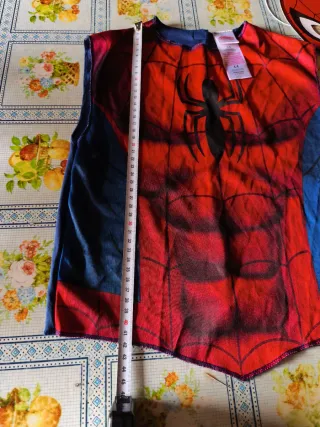 Disfraz Spiderman y máscara 3-6 años
