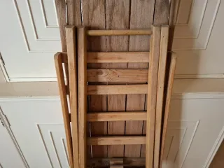 Tabla de planchar de madera plegable