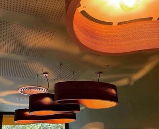 14 Lámparas Diseño Madera Estilo Guitarra