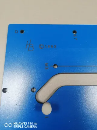 Plantilla para emboquillado HB 1992