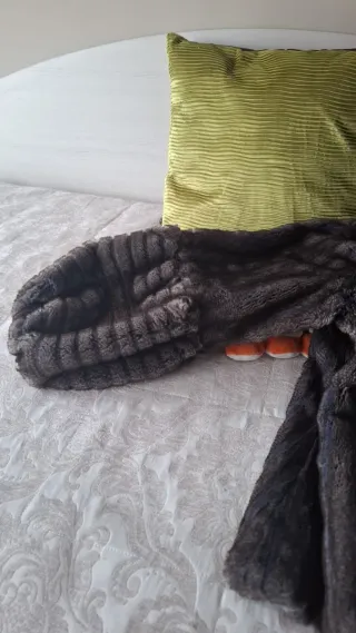 Chaqueton tipo piel sintética