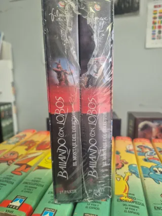 Pack Película VHS Bailando con Lobos