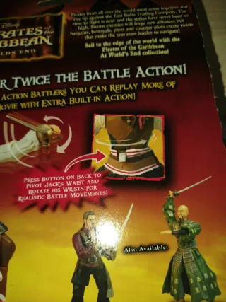 Figura Jack Sparrow Piratas del Caribe