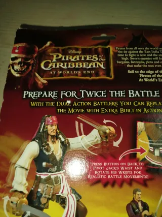 Figura Jack Sparrow Piratas del Caribe