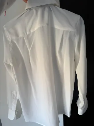 Traje de almirante blanco y azul
