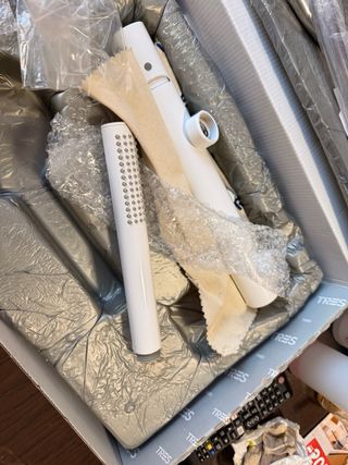 Grifo de ducha TRES blanco