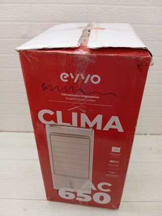 Climatizador ventilador con hielo y agua fria