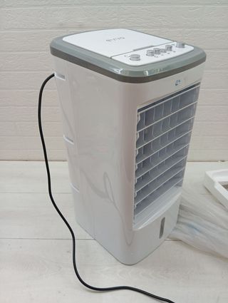 Climatizador ventilador con hielo y agua fria