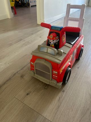 Correpasillos Camión Bomberos Patrulla Canina