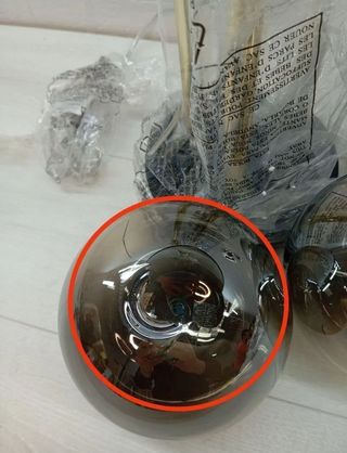 Kare Al Capone Tre lámpara de pie 3 luces