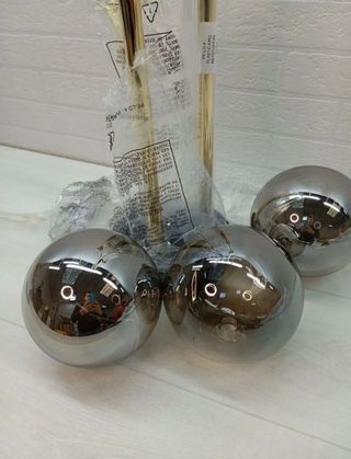 Kare Al Capone Tre lámpara de pie 3 luces