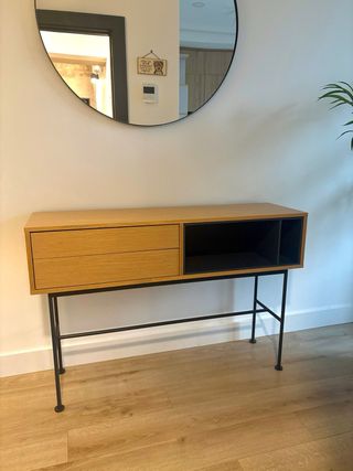 Consola Teulat Roble y Hierro