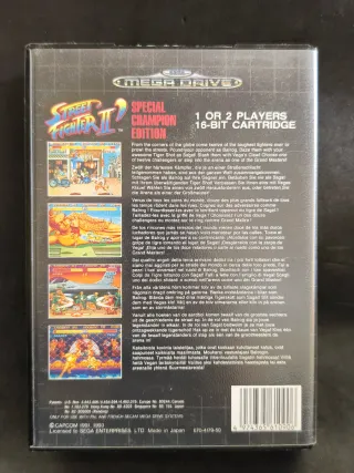 Street Fighter II Special Champion Edition Mega Dr