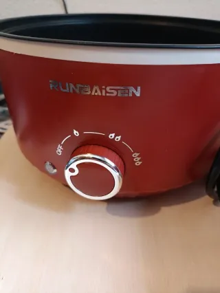 Olla eléctrica con vaporera RUNBAISEN