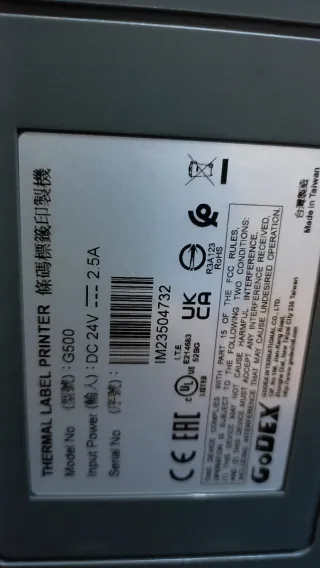 Impresora de etiquetas GoDEX 500