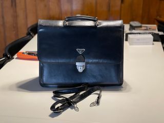Maletín Prada Negro Piel