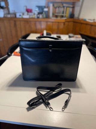 Maletín Prada Negro Piel