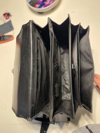 Maletín Prada Negro Piel