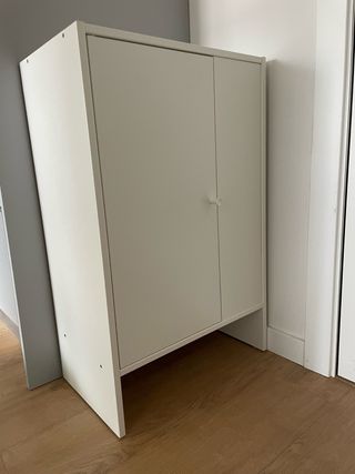Mueble recibidor blanco