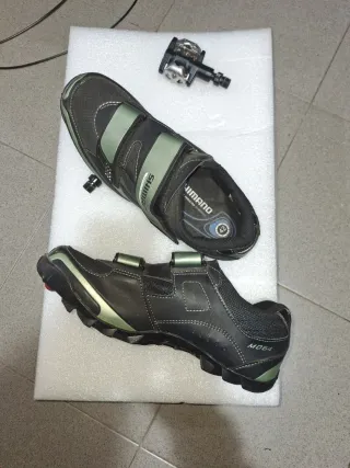 Zapatillas Shimano MTB con anclajes Talla 41/42