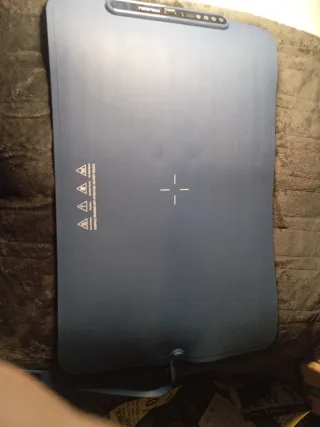 Calentador eléctrico azul