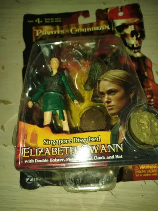 Figura Elizabeth Swann Piratas del Caribe 3
