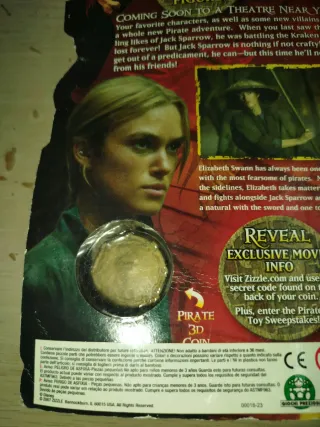 Figura Elizabeth Swann Piratas del Caribe 3