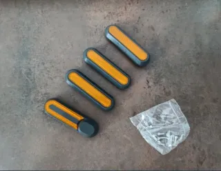 Reflectantes patinete Xiaomi NARANJA nuevos