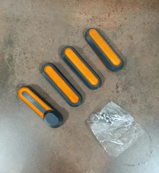 Reflectantes patinete Xiaomi NARANJA nuevos