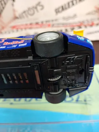 Scalextric Porsche 911 GT3 Cup Red Bull con luces