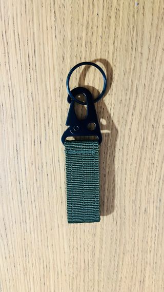 Llavero Táctico Negro y Verde Oliva