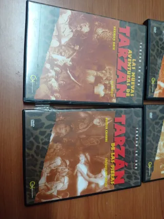 Lote 4 DVDs Tarzán