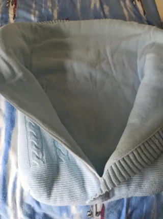 Saco de bebé azul