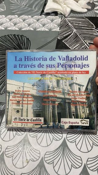 Medallas Plata Historia Valladolid Personajes