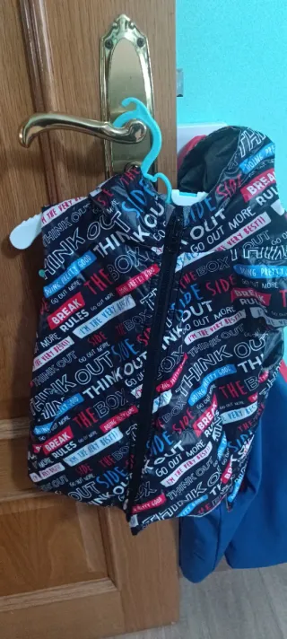 Chaleco niño Boboli 5 años reversible