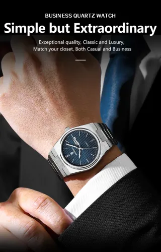 Reloj POEDAGAR Hombre Esfera Azul