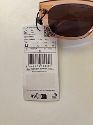 Gafas de sol Mango mujer nuevas