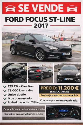 Ford Focus ST Line 2017