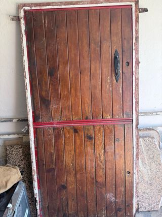 Puertas de madera rústicas