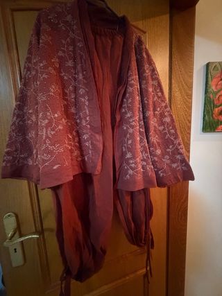 Conjunto Zara bordado