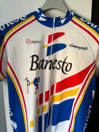 Maillot Ciclismo Banesto Vintage