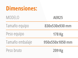 Amasadora Rápida Espiral Brunetti AER25 Bowl 60lts