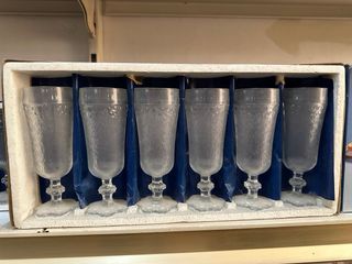 Set 18 Copas Cristal para Vino/Licor